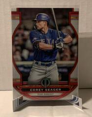 Corey Seager [Red] #18 Baseball Cards 2023 Topps Tribute Prices