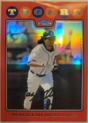 Magglio Ordonez [Red Refractor] #42 Baseball Cards 2008 Topps Chrome Prices