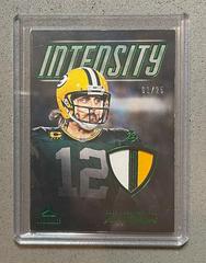 Aaron Rodgers [Prime Green] Football Cards 2022 Panini Luminance Intensity Prices