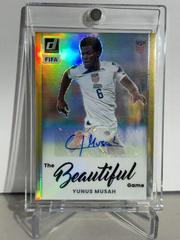 Yunus Musah [Gold] Soccer Cards 2022 Panini Donruss Beautiful Game Autographs Prices