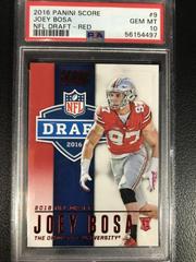 Joey Bosa [Red] Football Cards 2016 Panini Score NFL Draft Prices