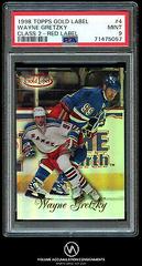 Wayne Gretzky [Class 2 Red] Hockey Cards 1998 Topps Gold Label Prices