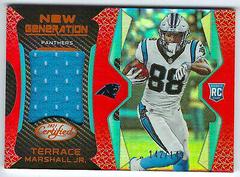 Terrace Marshall Jr. [Orange] #NG-18 Football Cards 2021 Panini Certified New Generation Jerseys Mirror Prices