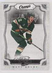 Matt Boldy #C-9 Hockey Cards 2022 Upper Deck Champs Rookies Prices