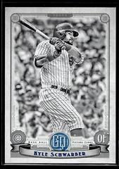 Kyle Schwarber [Black & White] #4 Baseball Cards 2019 Topps Gypsy Queen Prices