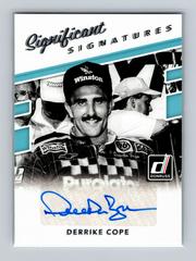 Derrike Cope #SS-DC Racing Cards 2018 Panini Donruss Nascar Significant Signatures Prices