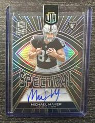 Michael Mayer #16 Football Cards 2023 Panini Spectra Rookie Autograph Prices