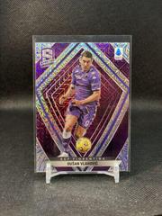 Dusan Vlahovic [Purple Mojo] Soccer Cards 2020 Panini Chronicles Spectra Serie A Prices