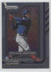 Pete Crow Armstrong #FS6 Baseball Cards 2023 Panini Prizm Future Supers Prices