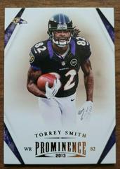 Torrey Smith Football Cards 2013 Panini Prominence Prices