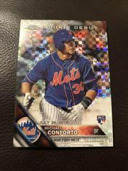 Michael Conforto [Xfractor] Baseball Cards 2016 Topps Chrome Update Prices