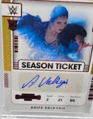 Aoife Valkyrie [Red] Wrestling Cards 2022 Panini Chronicles WWE Contenders Rookie Season Ticket Autograph Prices