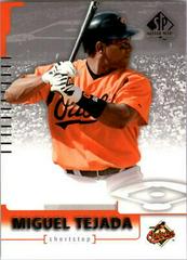 Miguel Tejada #86 Baseball Cards 2004 SP Authentic Prices