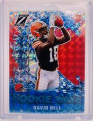 David Bell [Red] #RW-DB Football Cards 2022 Panini Zenith Rookie Wave Prices