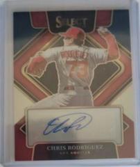 Chris Rodriguez [Tri Color] #S-CR Baseball Cards 2022 Panini Select Signatures Prices