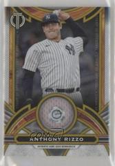 Anthony Rizzo [Gold] Baseball Cards 2023 Topps Tribute Stamp of Approval Relics Prices