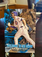Kris Bryant [Gold] Baseball Cards 2022 Topps Welcome to the Show Prices