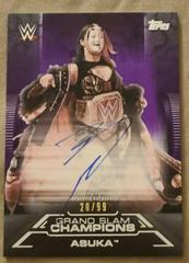 Asuka [Purple] Wrestling Cards 2021 Topps WWE Undisputed Grand Slam Champions Autographs Prices