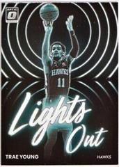 Trae Young #8 Basketball Cards 2022 Panini Donruss Optic Lights Out Prices