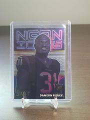 Dameon Pierce #NI-18 Football Cards 2022 Panini Select Neon Icons Prices