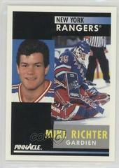 Mike Richter French #164 Hockey Cards 1991 Pinnacle Prices
