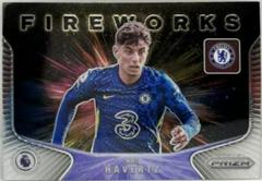Kai Havertz #4 Soccer Cards 2021 Panini Prizm Premier League Fireworks Prices