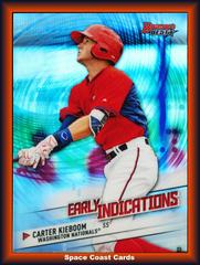 Carter Kieboom #EI-19 Baseball Cards 2018 Bowman's Best Early Indications Prices