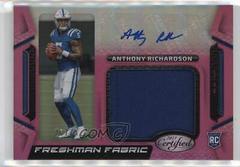 Anthony Richardson [Pink] #FFMS-23 Football Cards 2023 Panini Certified Freshman Fabric Mirror Signatures Prices
