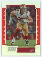 Nick Bosa [Red Zone] #455 Football Cards 2019 Panini Chronicles Score Prices