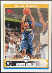 Andre Miller #185 Basketball Cards 2006 Topps Prices