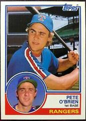 Pete O'Brien Baseball Cards 1983 Topps Traded Prices