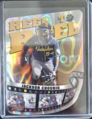 Jackson Chourio [Lava] Baseball Cards 2023 Bowman's Best Reel to Die Cuts Prices
