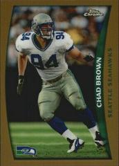 Chad Brown [Refractor] #162 Football Cards 1998 Topps Chrome Prices