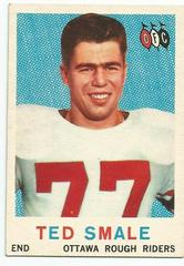 Ted Smale Football Cards 1959 Topps CFL Prices