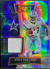Tony Pollard #SS-TPO Football Cards 2021 Panini Select Swatches Prices