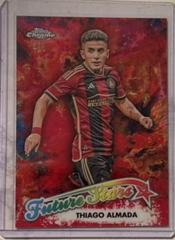 Thiago Almada [Red] Soccer Cards 2023 Topps Chrome MLS Future Stars Prices