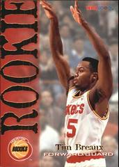 Tim Breaux #330 Basketball Cards 1994 Hoops Prices