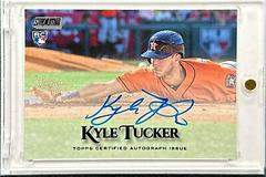 Kyle Tucker [Black] #KT Baseball Cards 2019 Stadium Club Autographs Prices