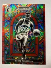Oscar Robertson #SG-OR Basketball Cards 2022 Panini Prizm Draft Picks Stained Glass Prices