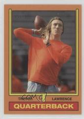Trevor Lawrence [Orange] #15 Football Cards 2021 Topps X Trevor Lawrence Prices