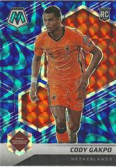 Cody Gakpo [Reactive Blue] Soccer Cards 2021 Panini Mosaic Road to FIFA World Cup Prices