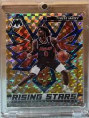 Tyrese Maxey [Gold] Basketball Cards 2021 Panini Mosaic Rising Stars Prices