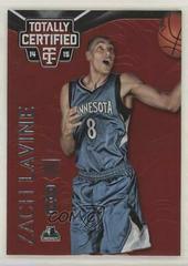 Zach LaVine [Platinum Red] #152 Basketball Cards 2014 Panini Totally Certified Prices