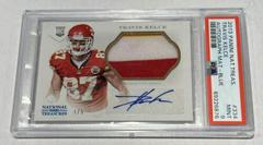 Travis Kelce [Autograph Material Blue] #334 Football Cards 2013 Panini National Treasures Prices
