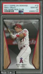 Mike Trout Baseball Cards 2017 Topps on Demand 600 Home Run Club Prices