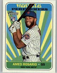 Amed Rosario Baseball Cards 2018 Topps Heritage Rookie Performers Prices