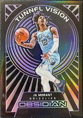 Ja Morant [Purple] #8 Basketball Cards 2021 Panini Obsidian Tunnel Vision Prices