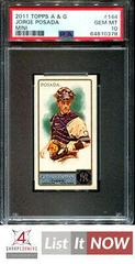 Jorge Posada [Mini Wood 1 of 1] #144 Baseball Cards 2011 Topps Allen & Ginter Prices