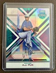 A.J. Puk [Autograph Aspirations Tie Dye] #6 Baseball Cards 2016 Panini Elite Extra Edition Prices