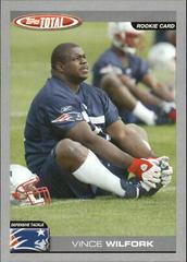 Vince Wilfork [Silver] #372 Football Cards 2004 Topps Total Prices